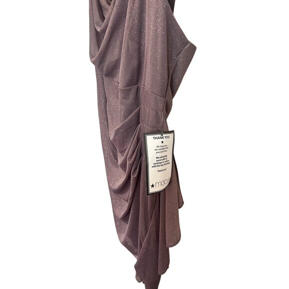 R&M RICHARDS WOMAN FORMAL LAVENDER MINI DRESS  SIZE18W nwt - Picture 7 of 10